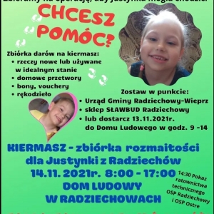 Pomoc dla Justynki z Radziechów.